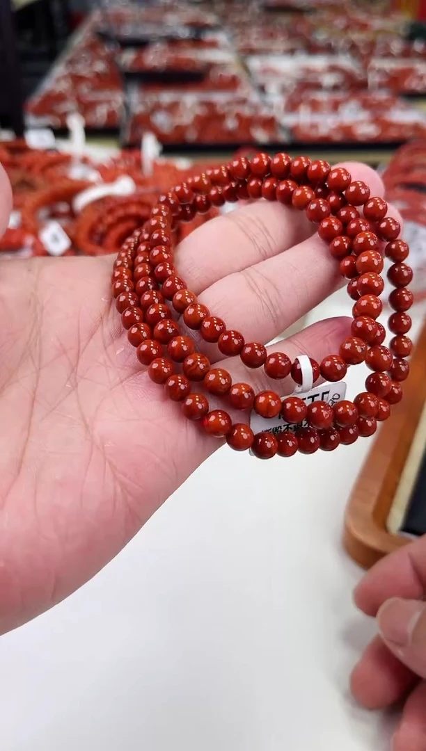 【闪购商品】南红玛瑙瓦西多圈6+未镶嵌一个/条