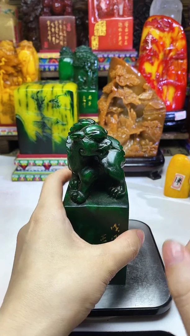 寿山石印石纯天然篆刻石料