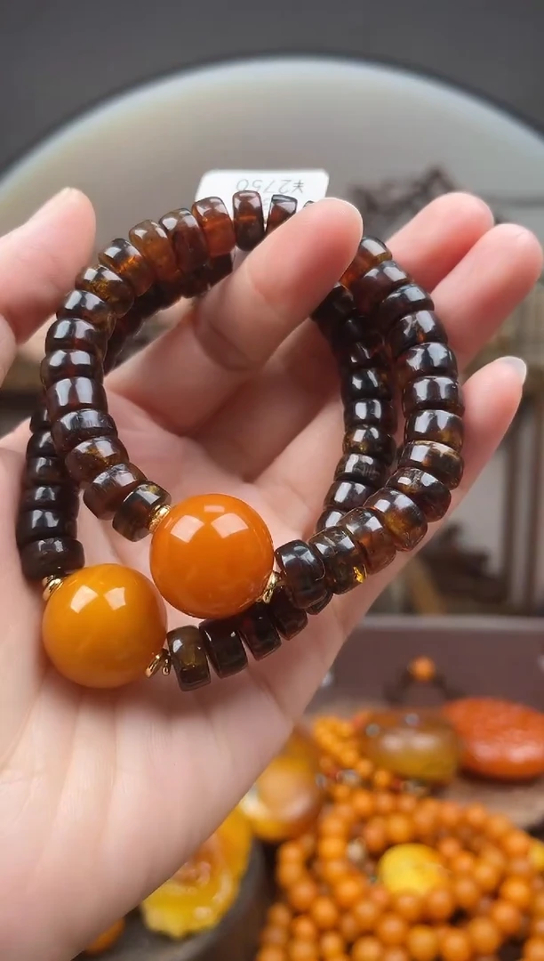 未镶嵌琥珀裸石首饰 假1赔4（多样性发货1件