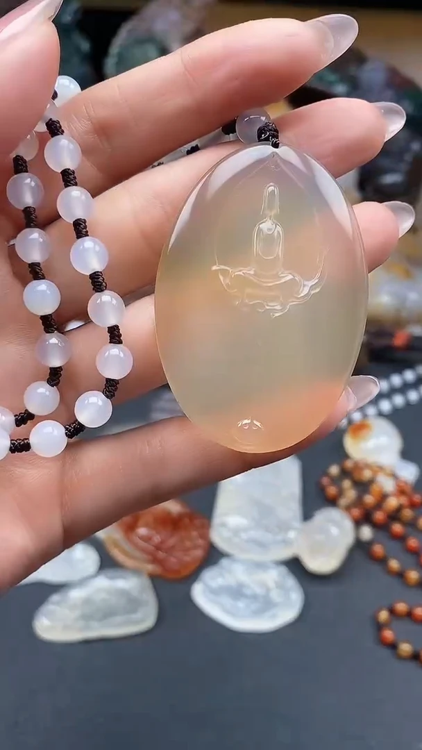 【闪购商品】玛瑙/玉髓颈饰未镶嵌dd