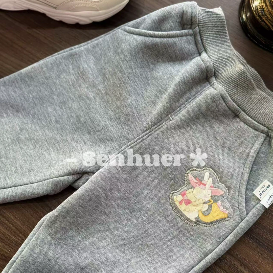 休闲针织束脚长裤3422022531