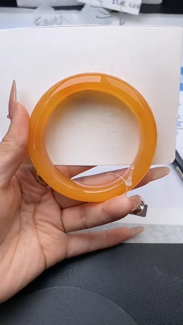 未镶嵌手镯石英质玉w215-HHB59+