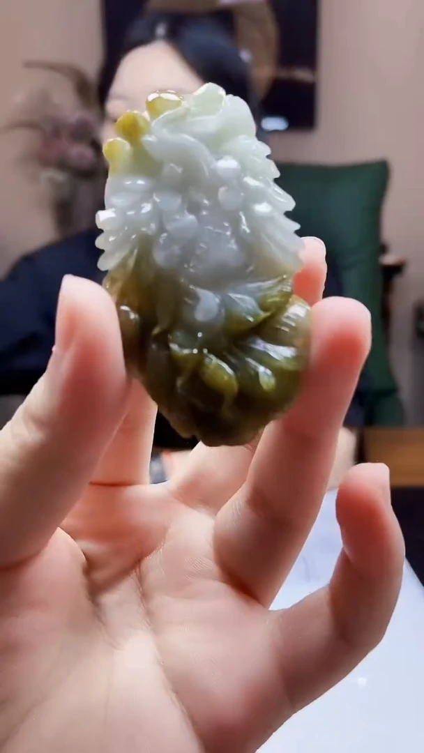 未镶嵌定制翡翠吊坠57