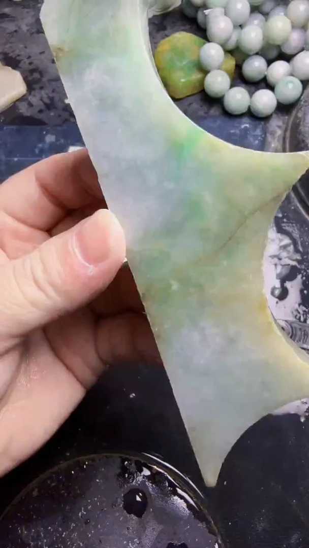 未镶嵌挂件翡翠天然翡翠077