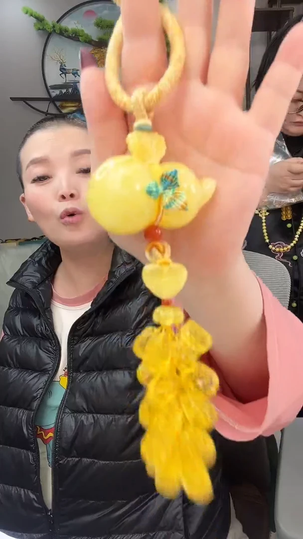 【闪购商品】琥珀颈饰未镶嵌吊坠