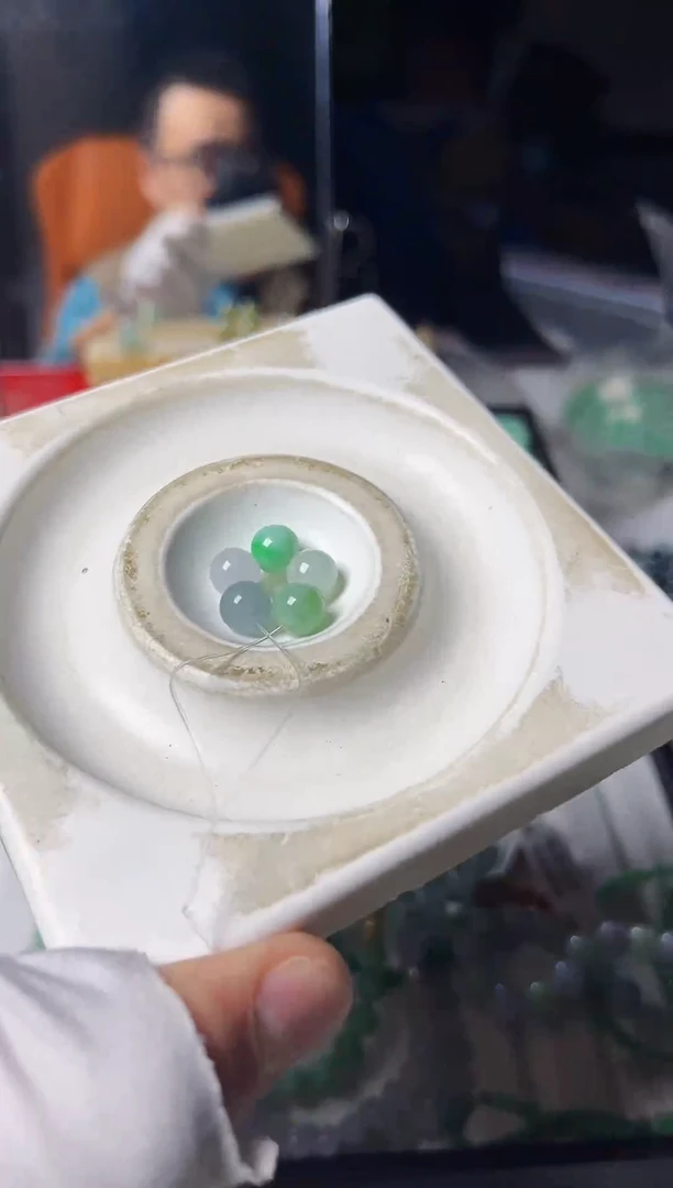 散珠翡翠牛****糖翡翠散珠