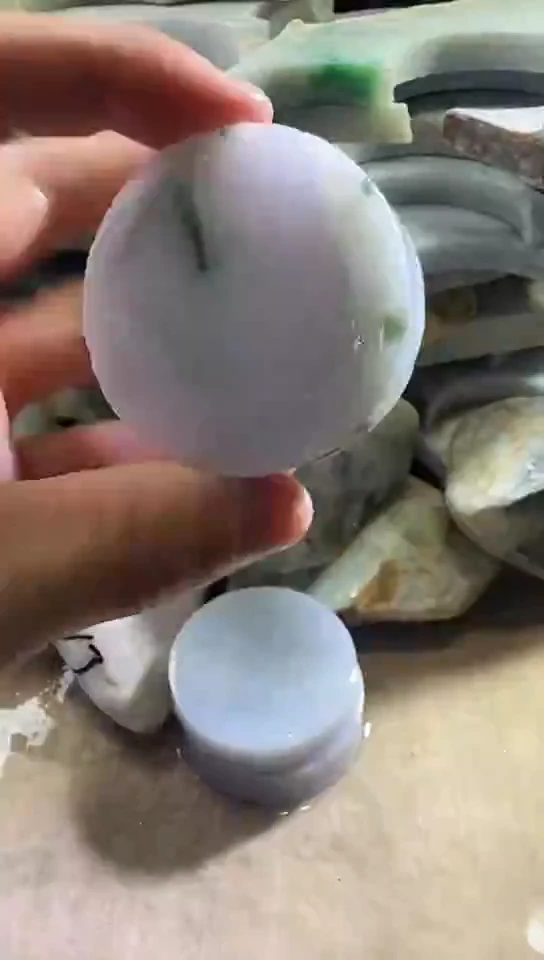 裸石翡翠缅甸翡翠A货花317