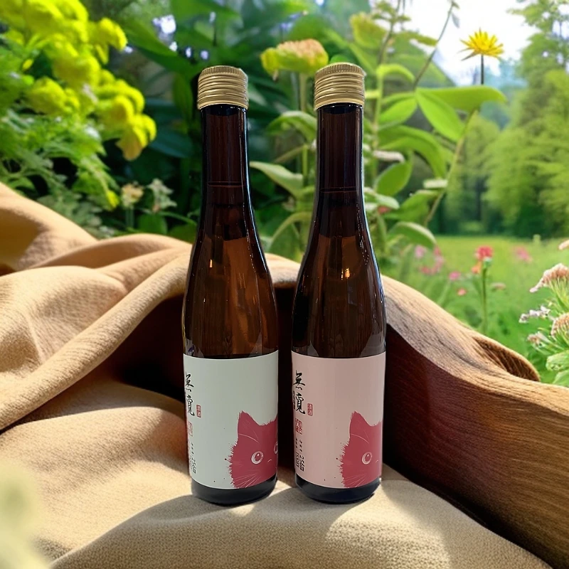 无觅·清酒【尝鲜款“小粉”】15°纯米吟酿256ml国产清酒