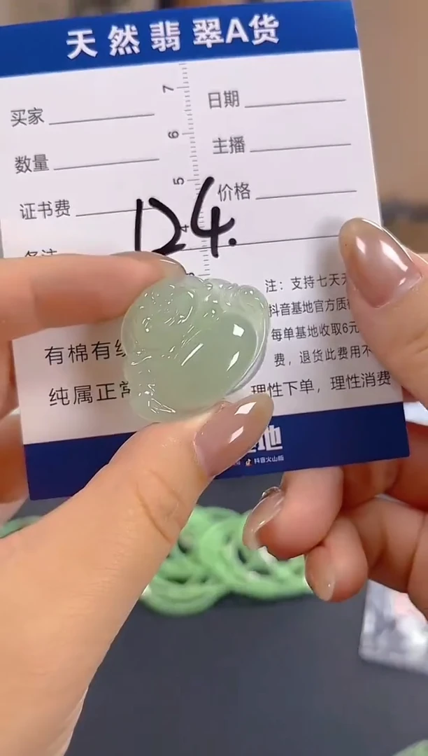 颈饰未镶嵌翡翠纯天然缅甸翡翠A货