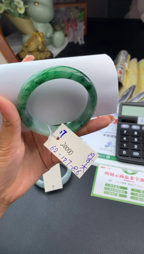 未镶嵌手镯翡翠手镯