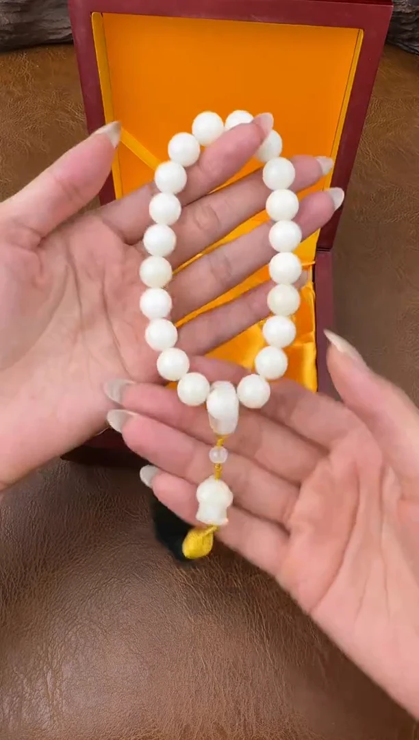 墨韵阁文玩白玉菩提链接@@SP013