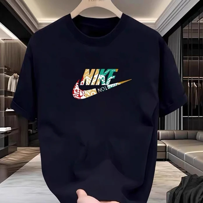 【一折粉丝福利】夏季潮牌男女同款百搭圆领T恤-森木