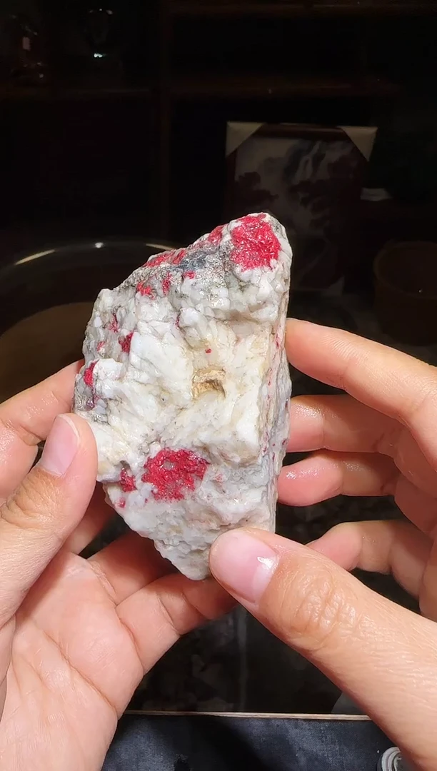 天然辰砂朱砂毛料10