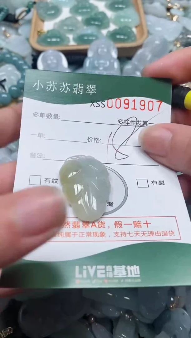 【闪购商品】翡翠颈饰未镶嵌闪购商品0091907