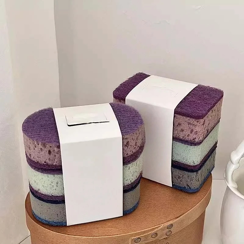 【厨房好物】奶酪洗碗海绵去污去油擦锅百洁布刷锅神器刷碗布多块