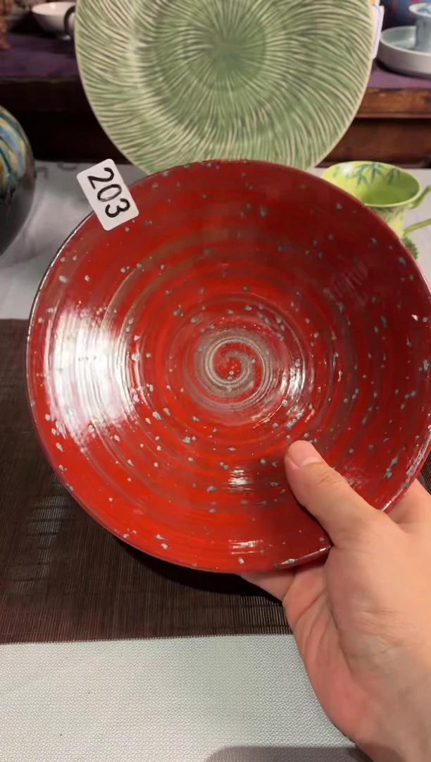 瓷片波***琴203 红色斗盘1个