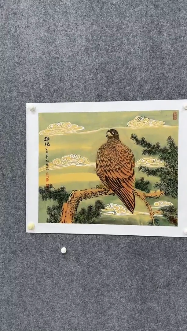 国画DH-LS老师绘画作品