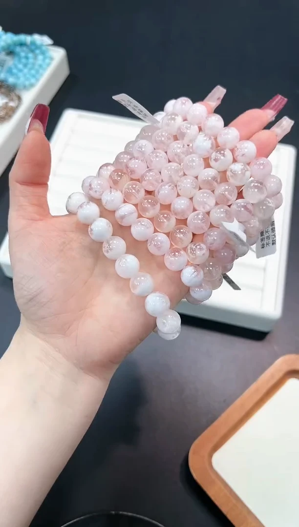 【闪购商品】水晶手串未镶嵌27m多样性发其一/1条11mm默认微瑕