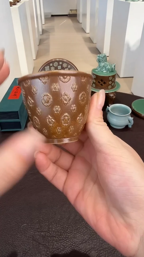 青瓷手工茶器包邮