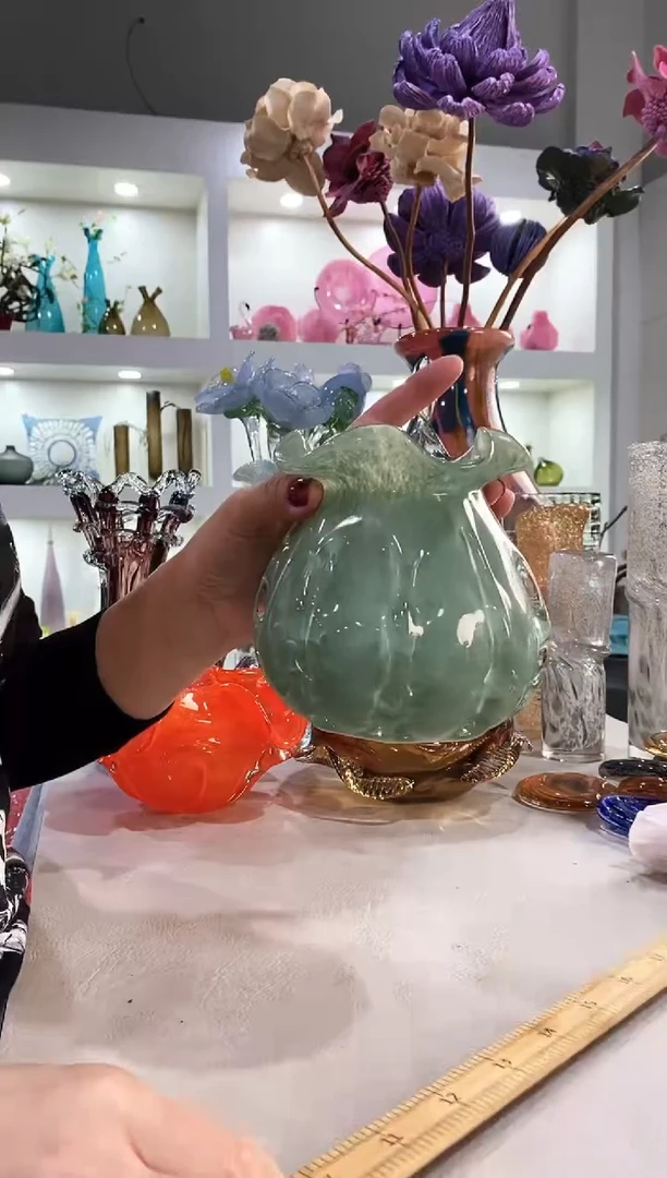 慕忆家手作琉璃花瓶