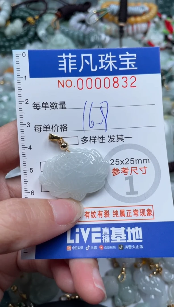 【闪购商品】翡翠颈饰未镶嵌00..0832