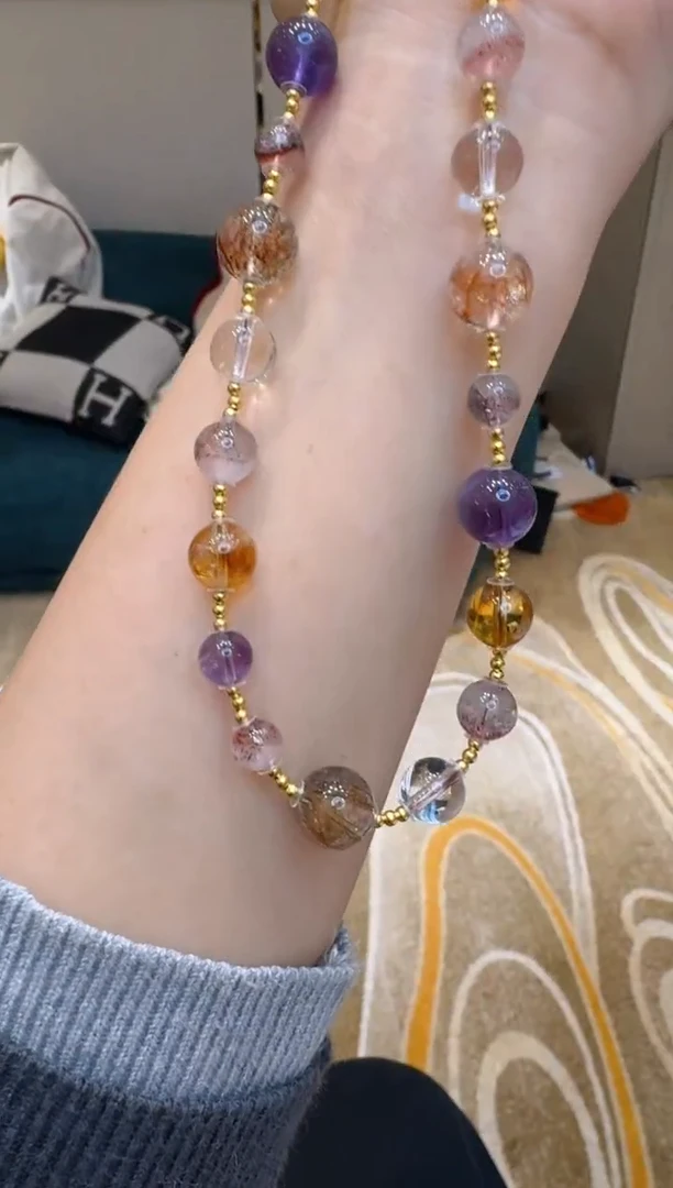 银S925镶嵌手串水晶多样性团购发一件