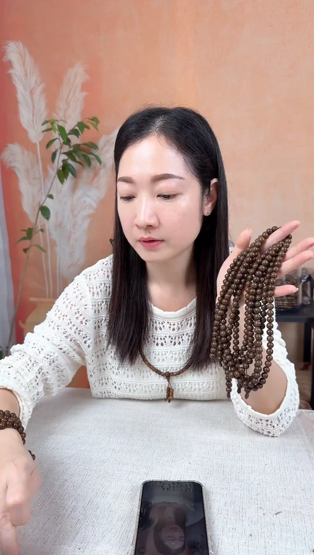 沉香沉香枕26-80沉香圆珠多圈卡8多样性发其一