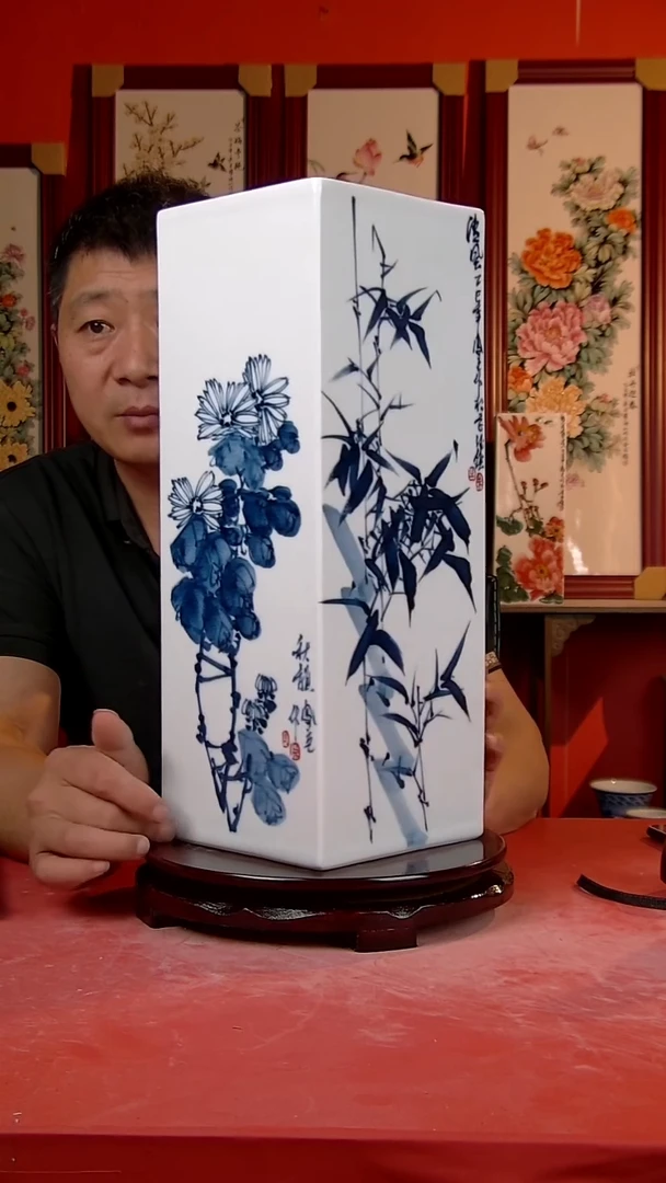 摆件景德镇陶瓷 手工手绘44