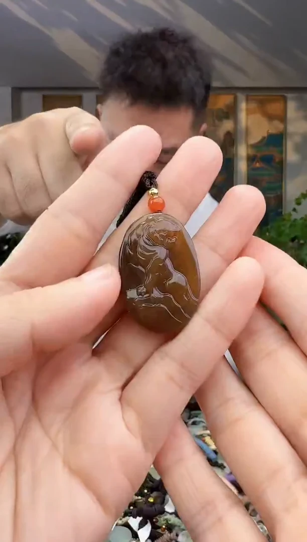 未镶嵌和田玉挂件拍一发一