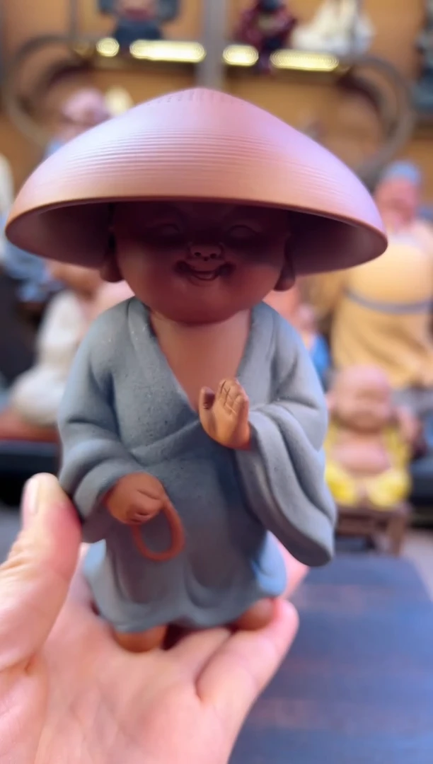 紫砂茶宠器闵茶宠摆件