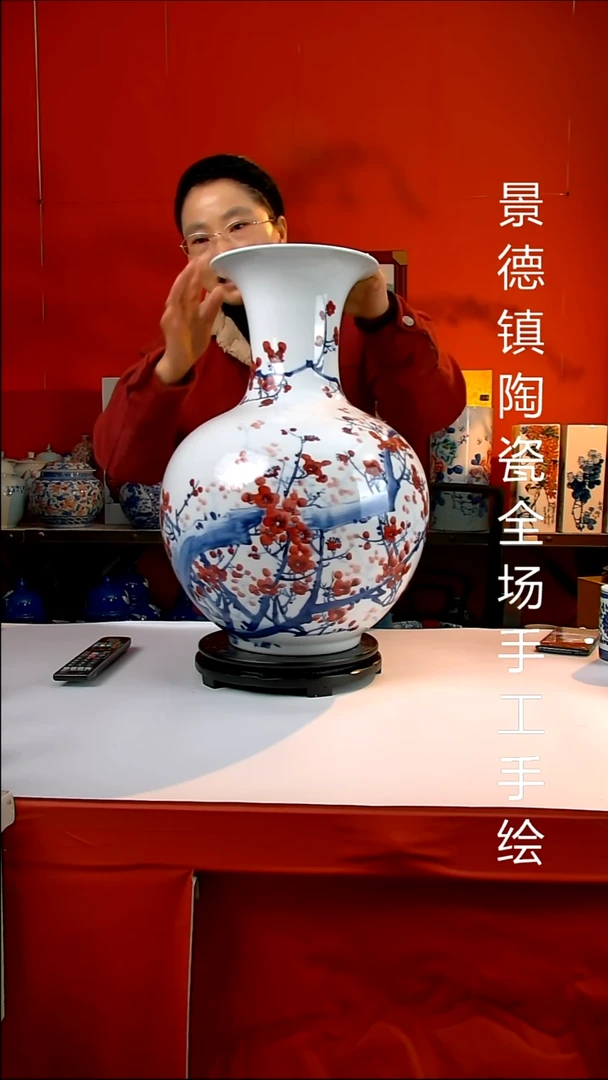 摆件陶瓷景德镇陶瓷 全场手工手绘