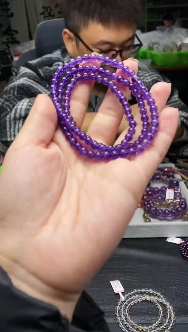 未镶嵌手串水晶手串454