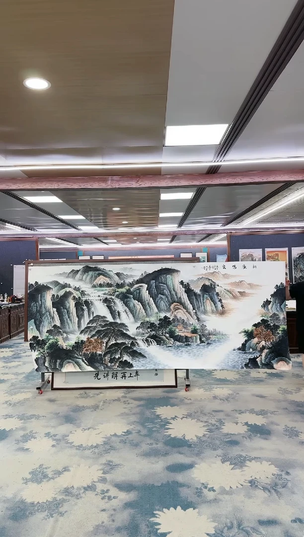 国画W-邵明义-大丈二-山水国画