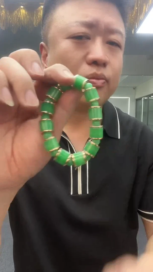 绿色手串多样性发货一件