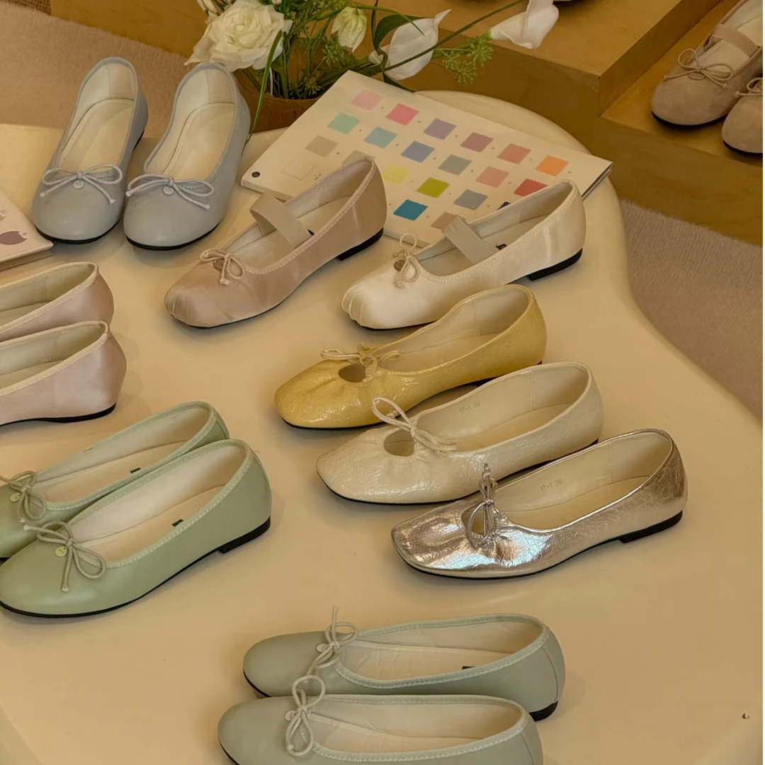 G911~G930玛丽珍单鞋仙女鞋子春秋2025新款小众温柔晚晚鞋