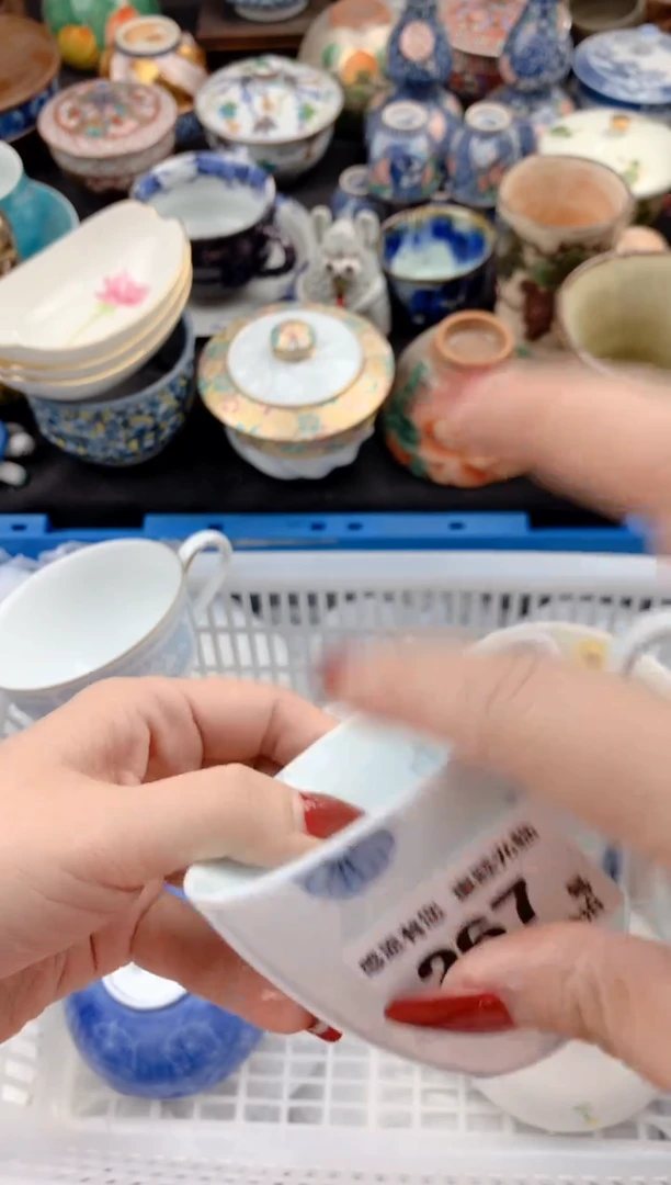 【闪购商品】瓷片267号九姑娘工艺品瓷器