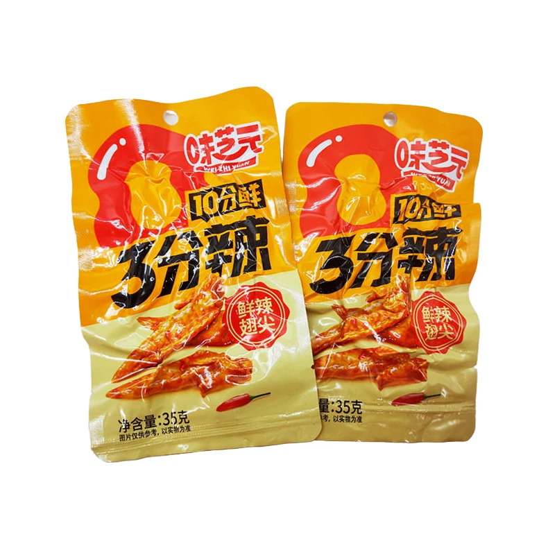 味芝元鲜辣翅尖35g