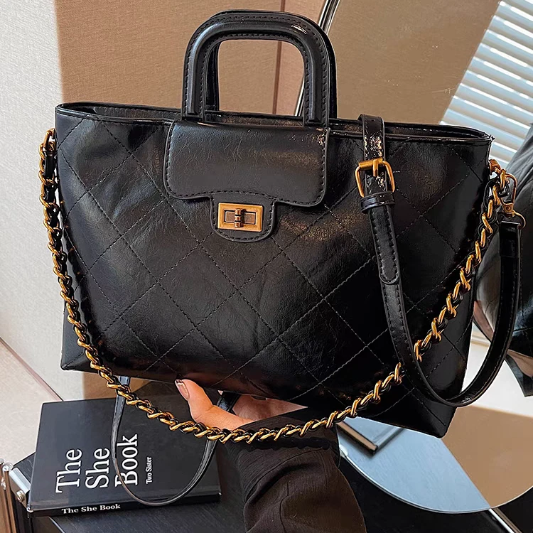 2025款单肩包大容量托特包手拎斜挎包