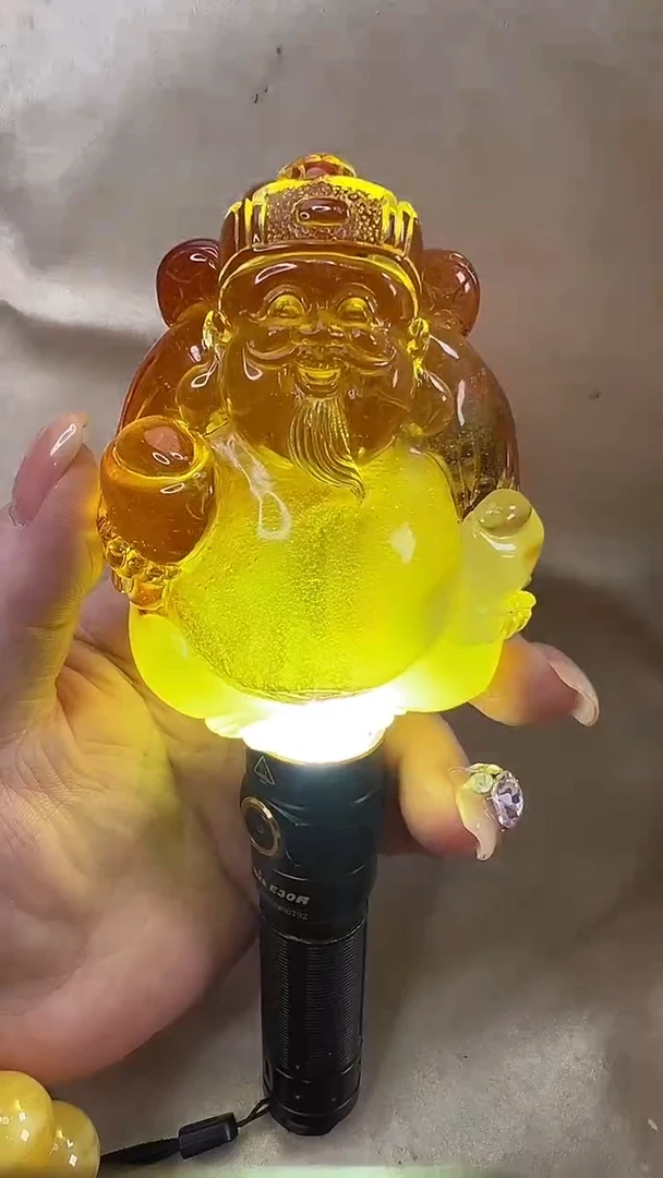 琥珀颈饰未镶嵌吊坠