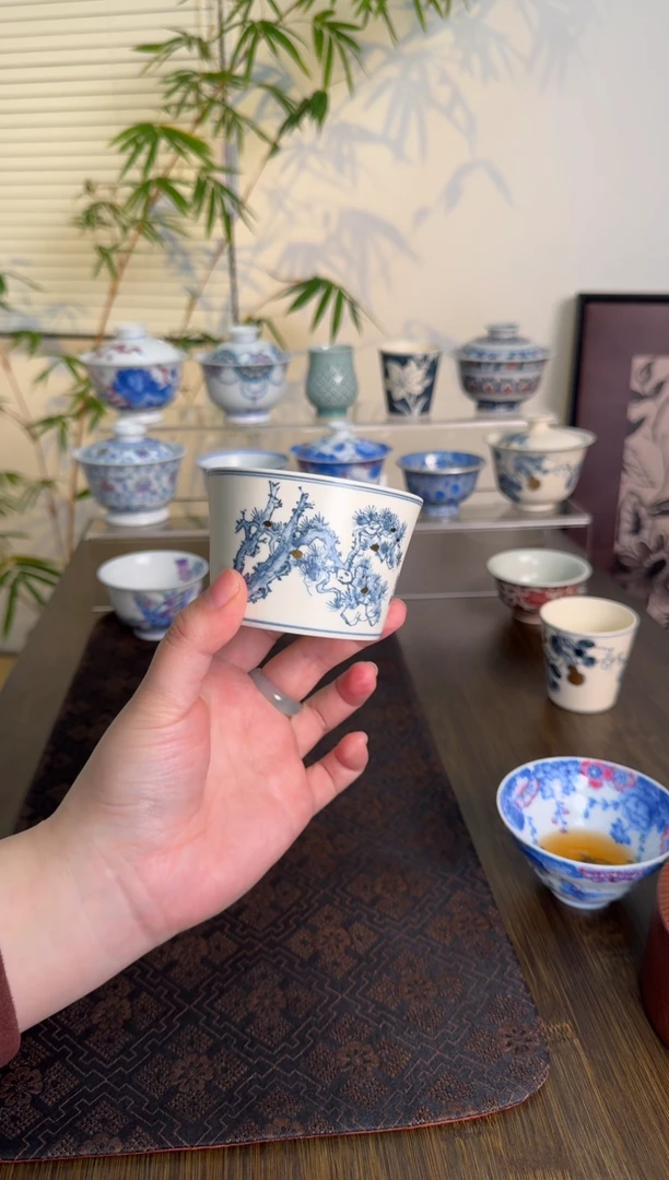 【闪购商品】景德镇手绘茶杯茶杯