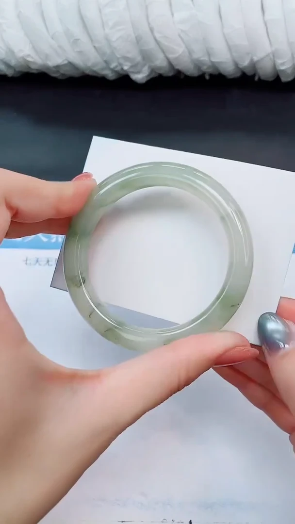 未镶嵌手镯石英质玉A42-53`54`55