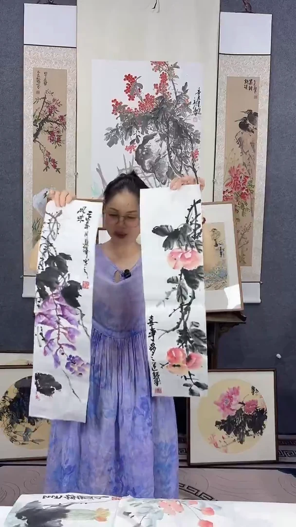 国画42*32吴铁成作品