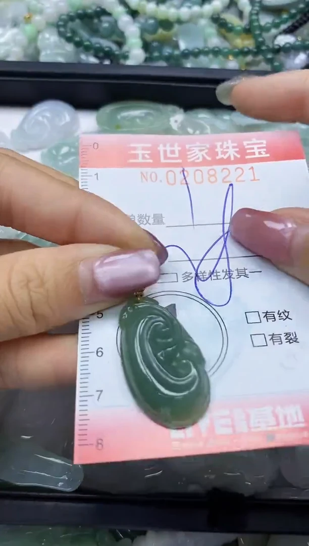 【闪购商品】翡翠颈饰未镶嵌闪购0208221