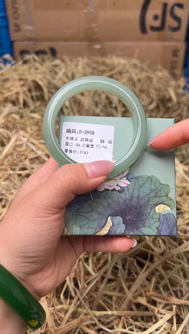 未镶嵌手镯石英质玉D-3908