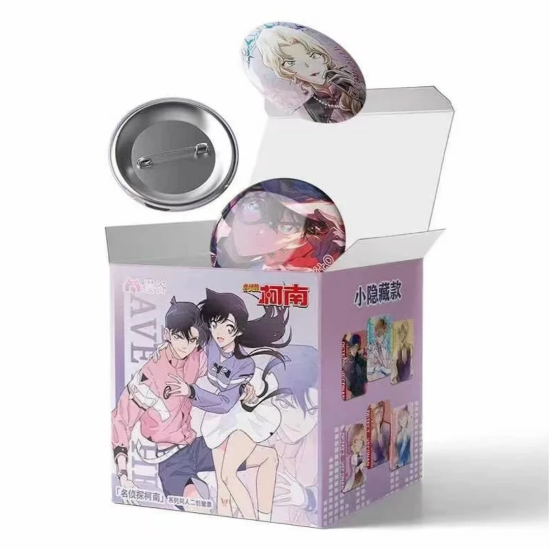 【平拆】漫谷名侦探柯南徽章吧唧（默认代拆）