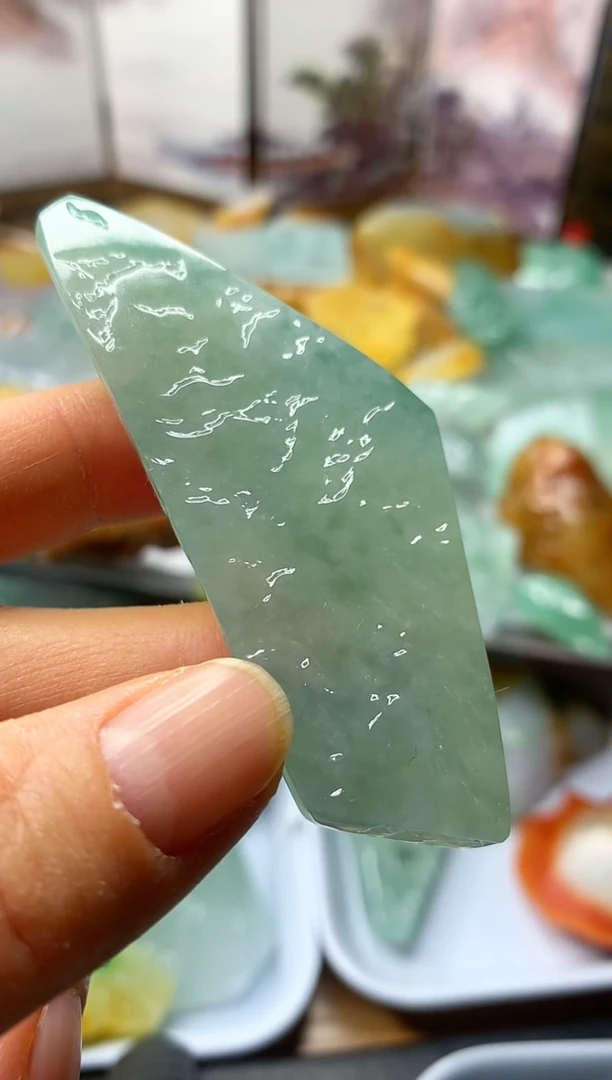 颈饰未镶嵌翡翠11