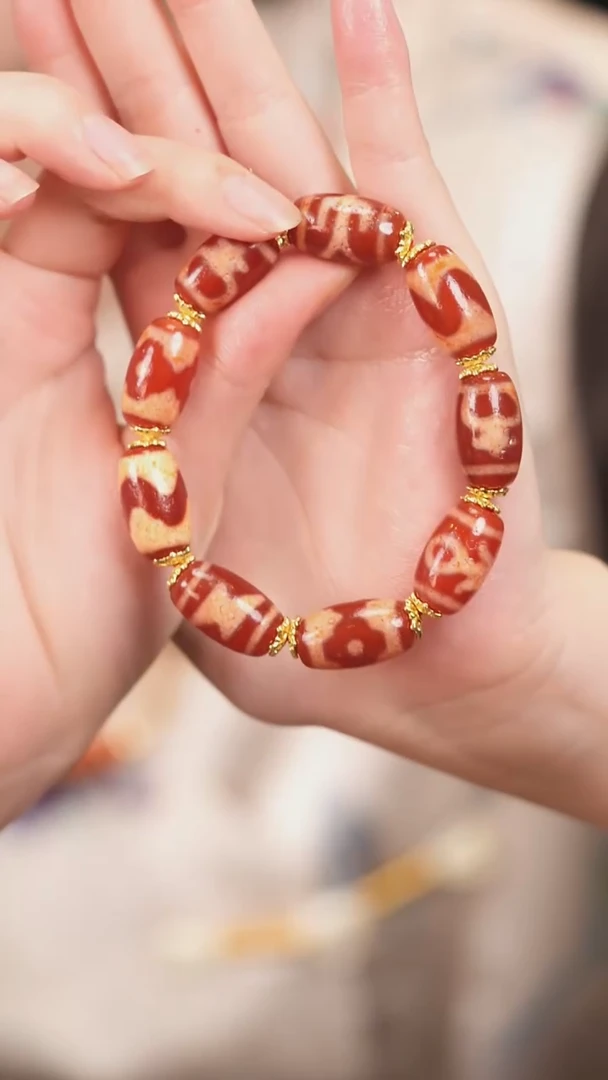 玛瑙/玉髓（覆膜）颈饰未镶嵌传世珠宝