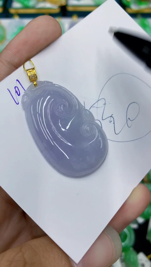 翡翠未镶嵌颈饰1111111111