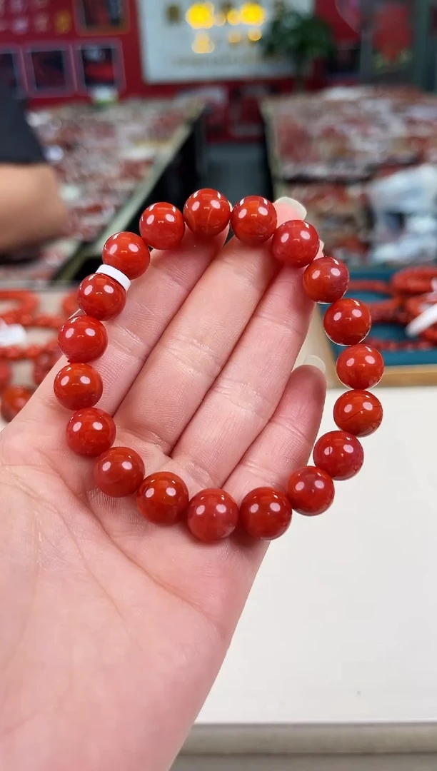 未镶嵌瓦西手串10+南红玛瑙（多样式发其一）