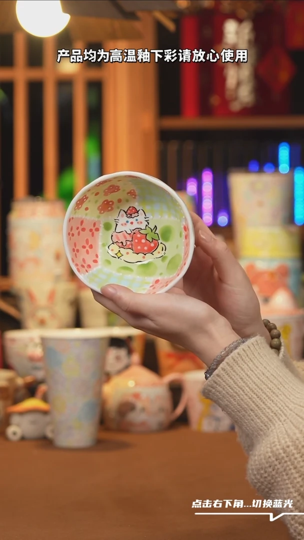 【闪购商品】摆件B468文创纯手工手绘